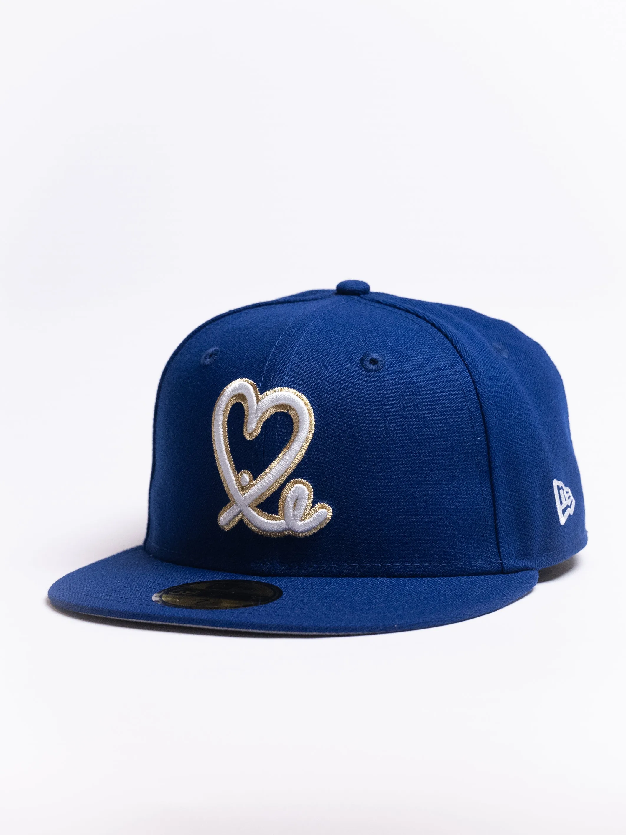 Limited Royal Blue / White Gold Mexico Flag 1LoveIE New Era 59FIFTY Fitted Cap
