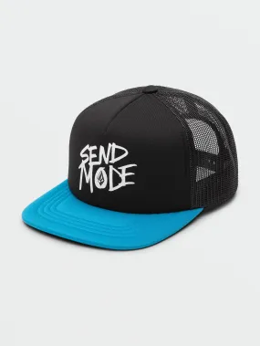 Little Boys Caiden Trucker Hat - Camper Blue
