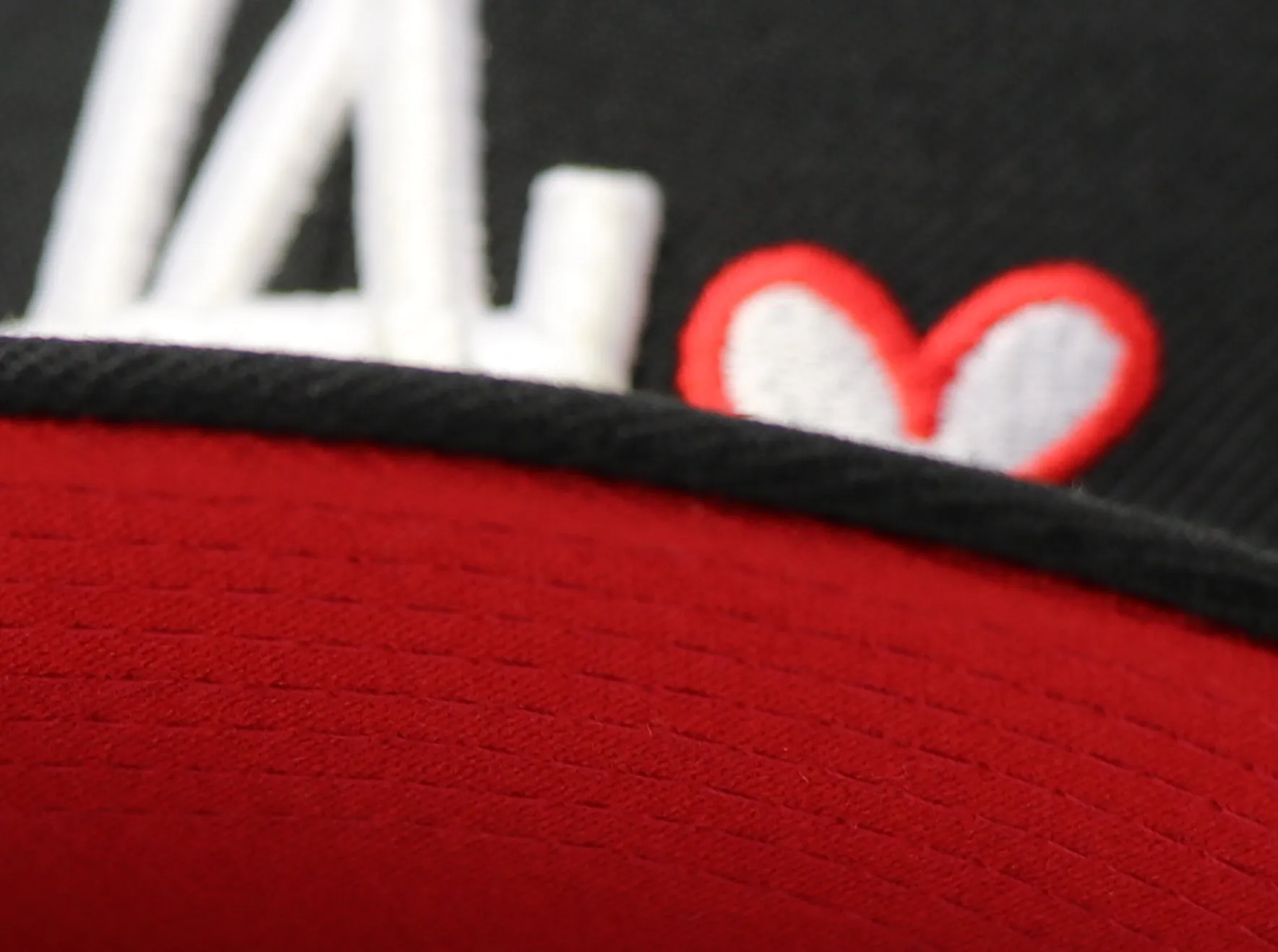 LOS ANGELES DODGERS 'LOVE OF THE GAME X TACO" NEW ERA 59FIFTY FITED (RED UNDER VISOR)