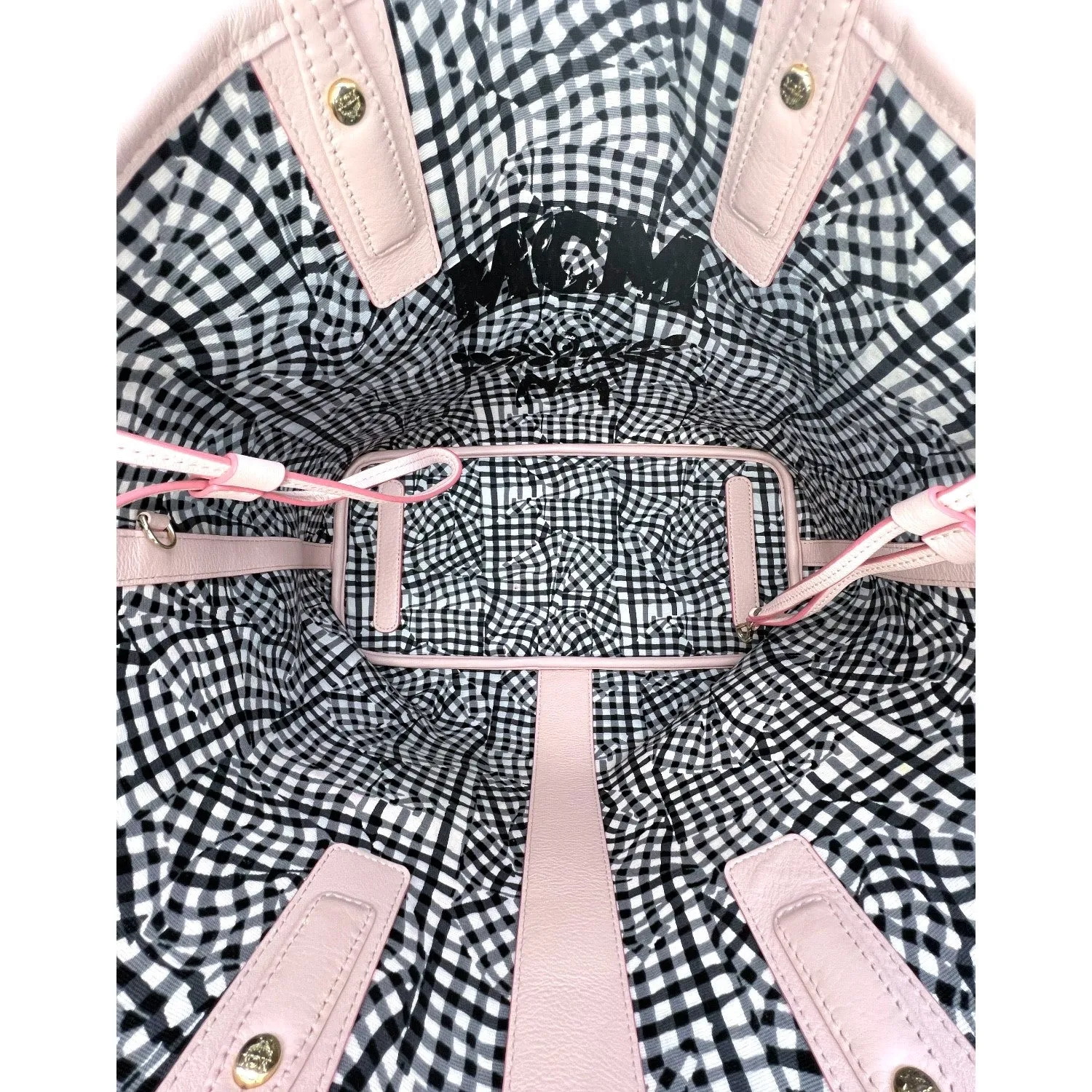 MCM Visetos Liz Reversible Tote