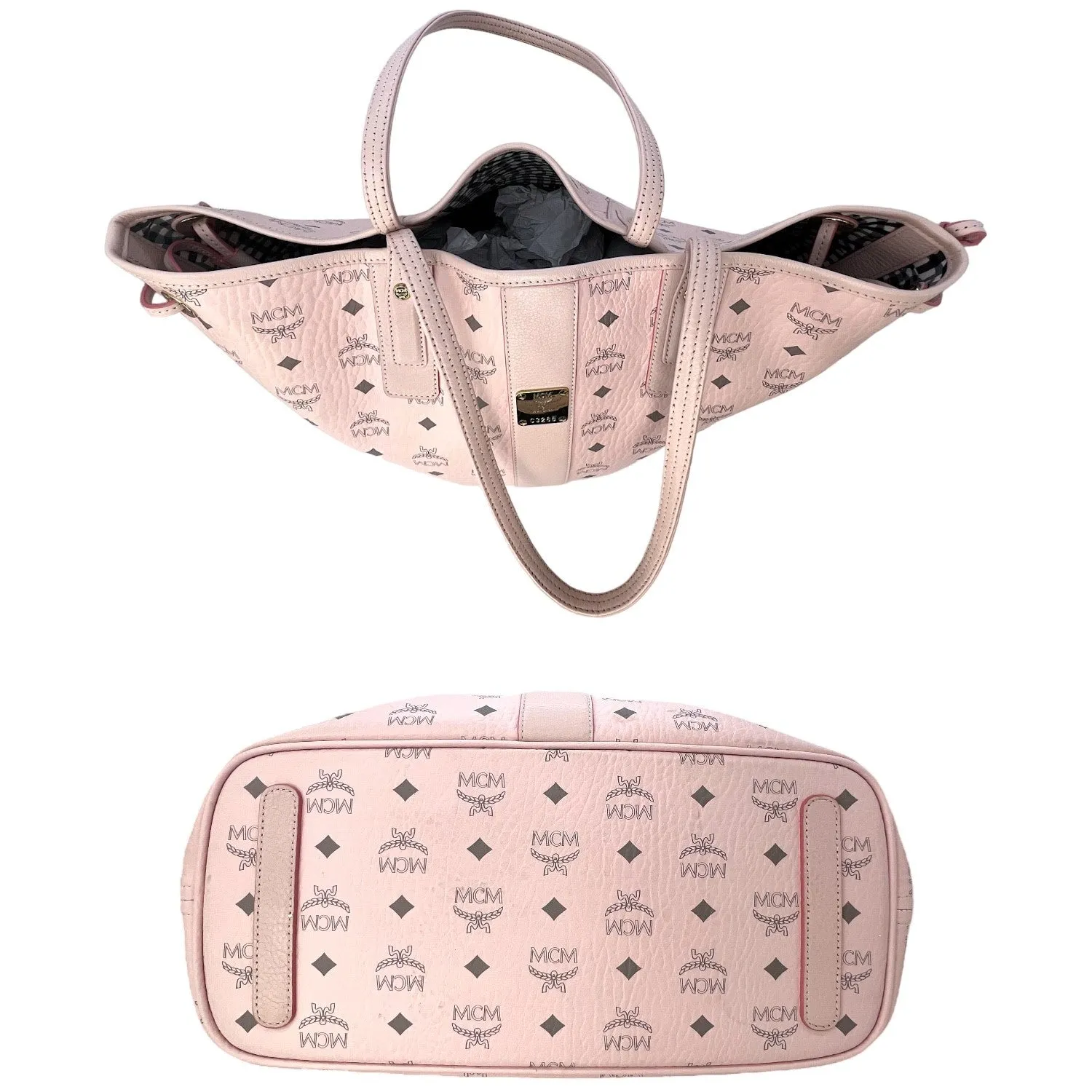 MCM Visetos Liz Reversible Tote