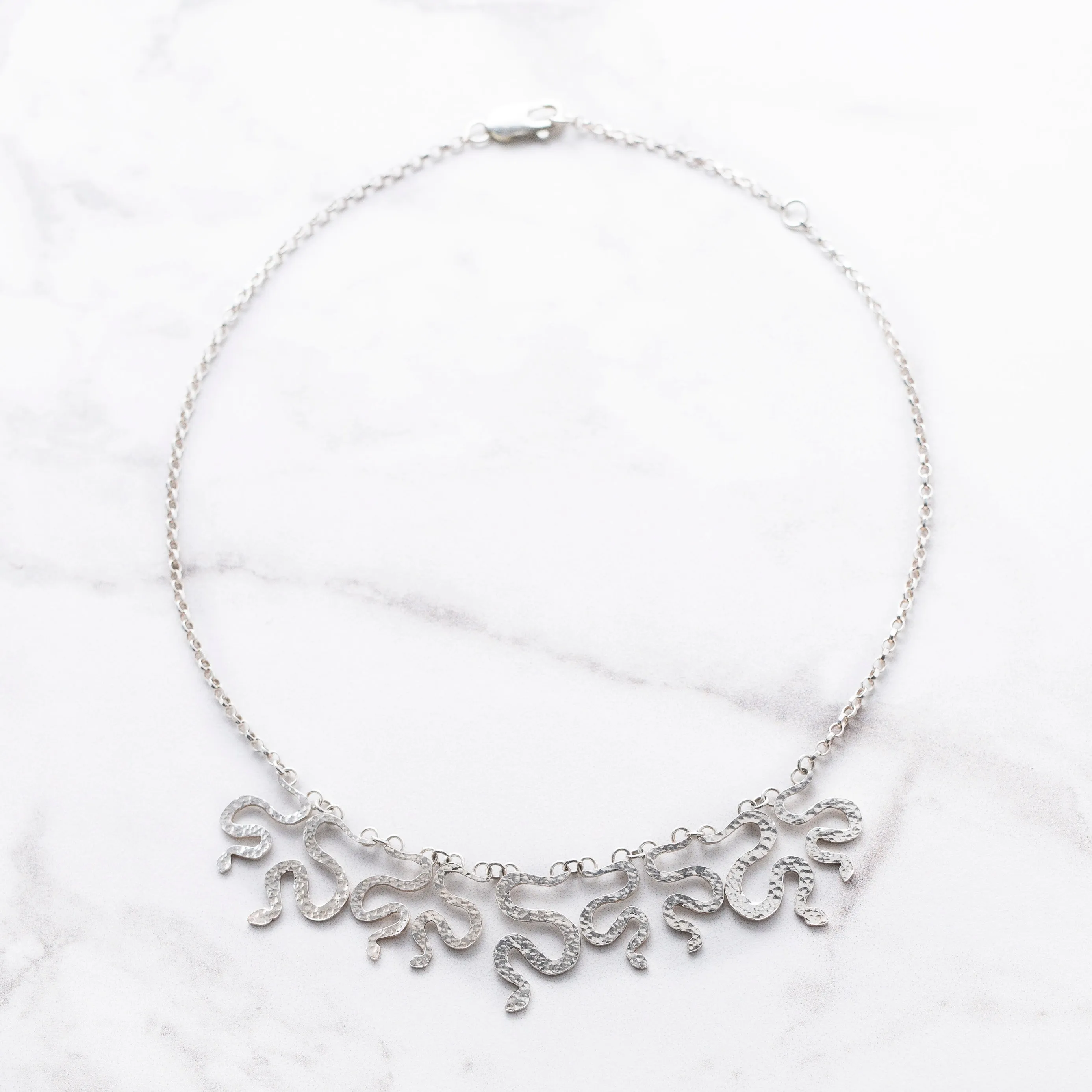 Medusa Gorgon Statement Necklace