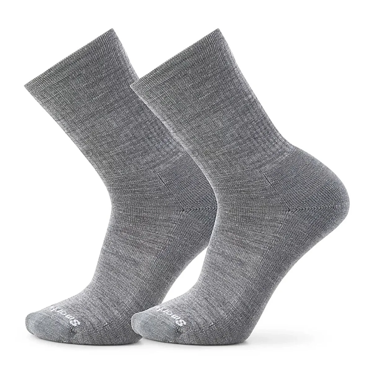 Men's Everyday Solid Rib Crew Socks 2 Pack