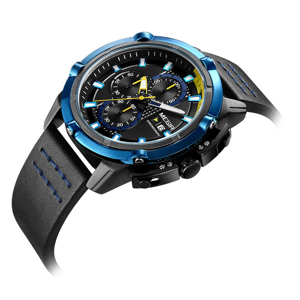 Men's Fashion Sport Water-Resistant Quartz Wristwatch
