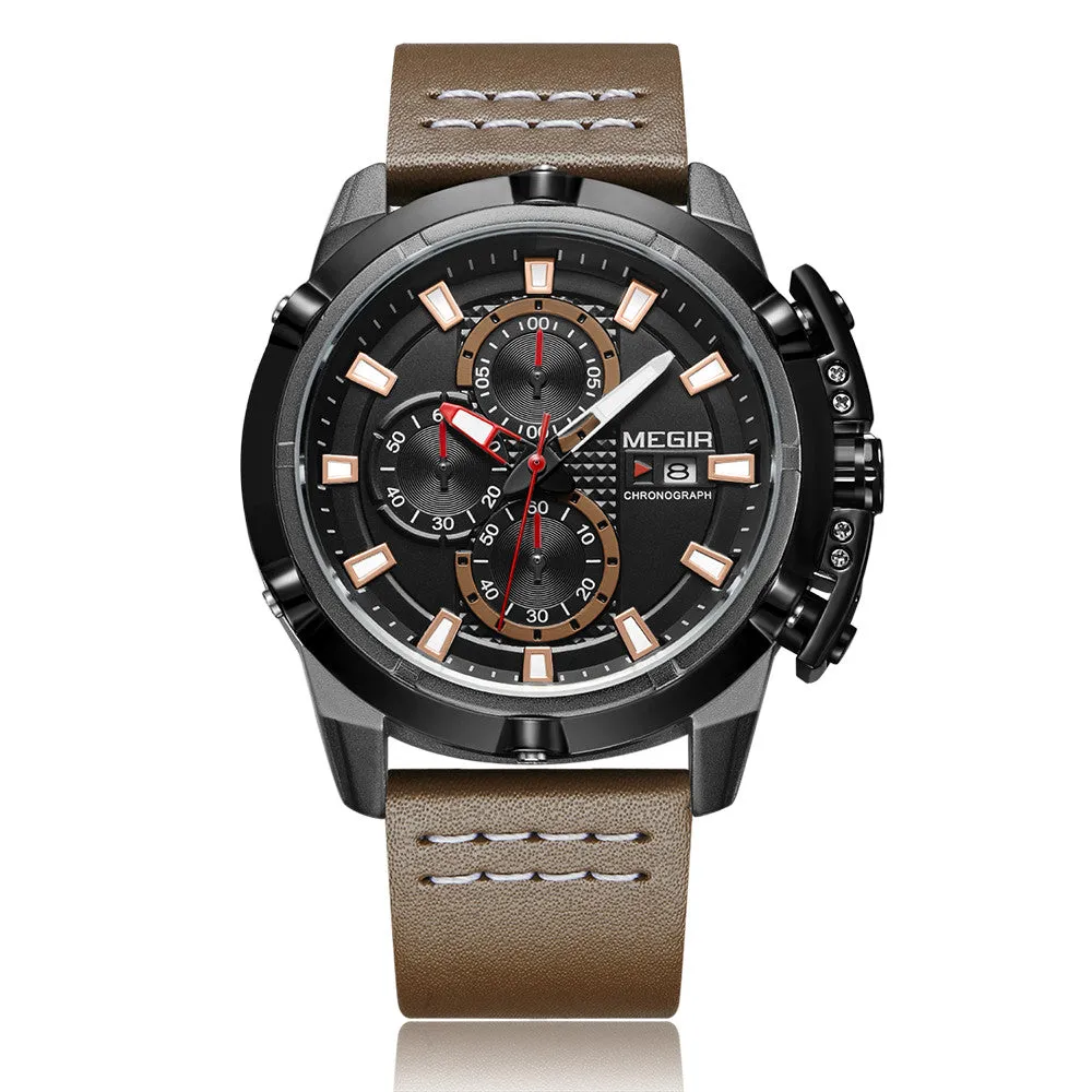 Men's Fashion Sport Water-Resistant Quartz Wristwatch