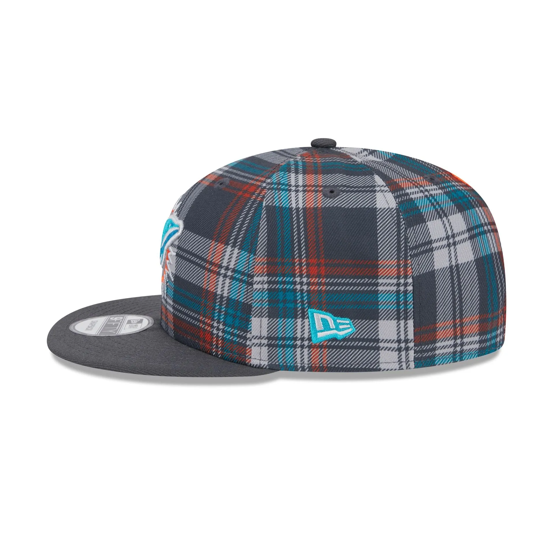 Miami Dolphins 2024 Sideline Statement Gray 9FIFTY Snapback Hat