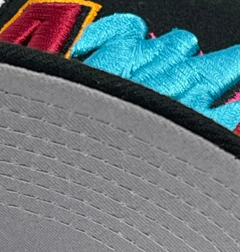 MIAMI HEAT (BLACK) NEW ERA 59FIFTY FITTED