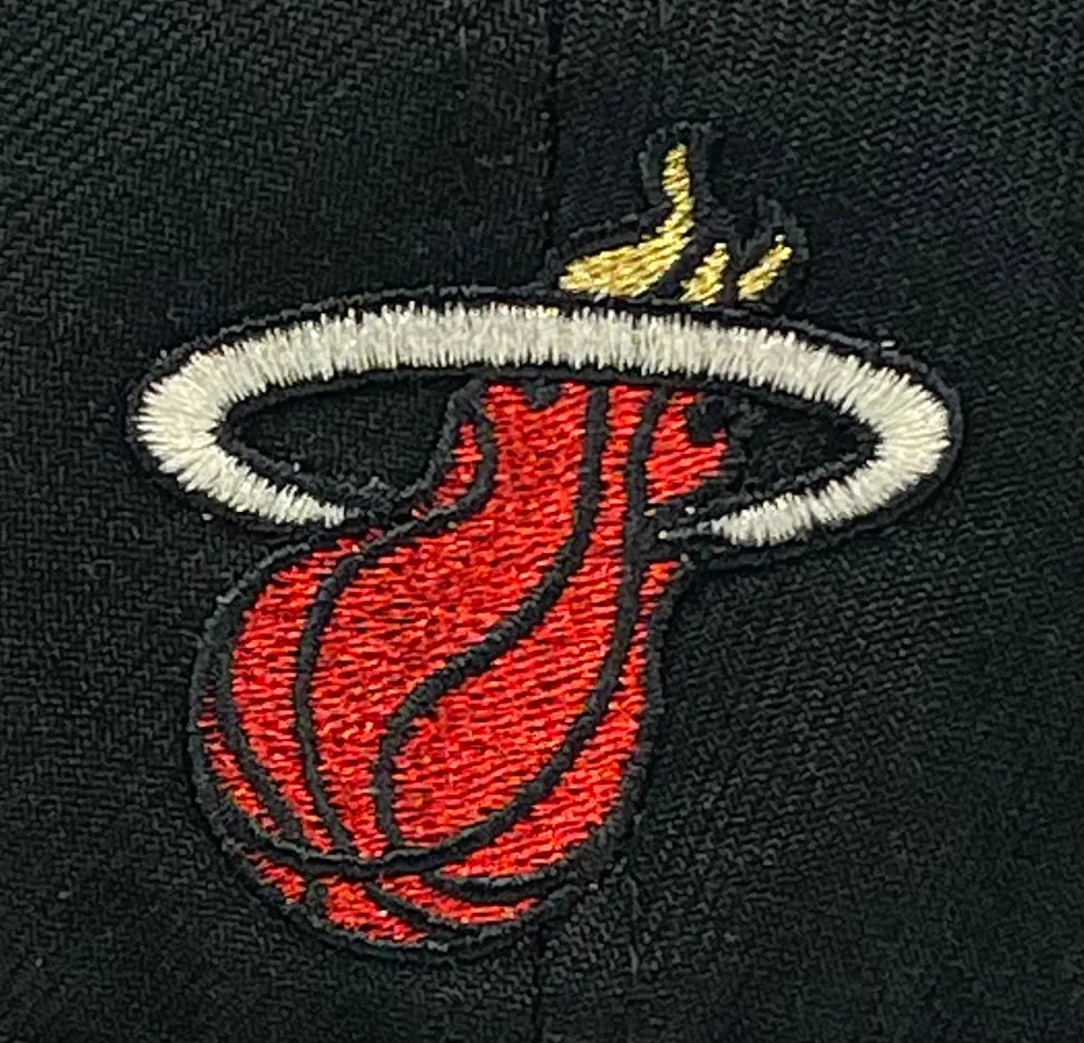 MIAMI HEAT (BLACK) NEW ERA 59FIFTY FITTED
