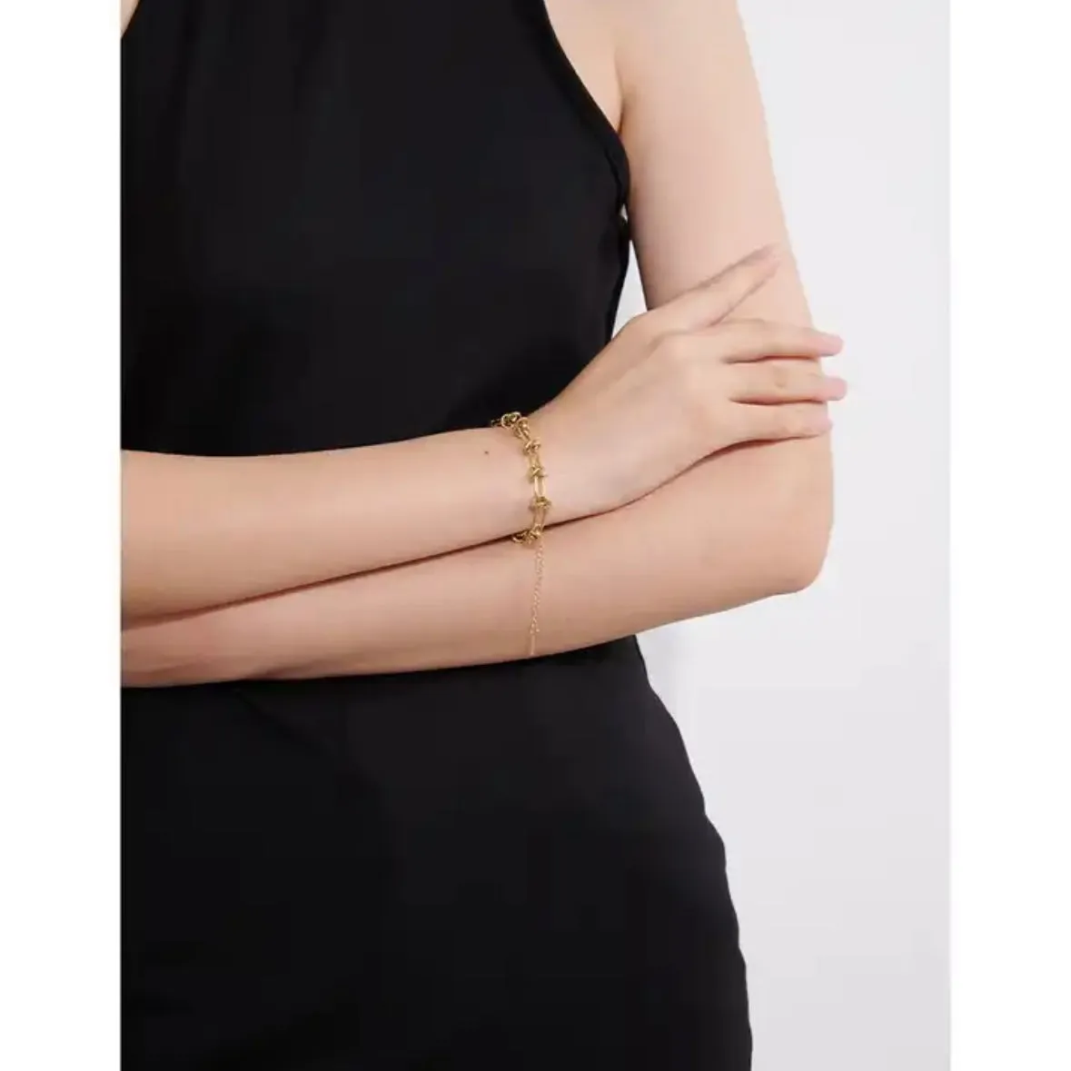 Miami Steel Knot Link Chain Necklace