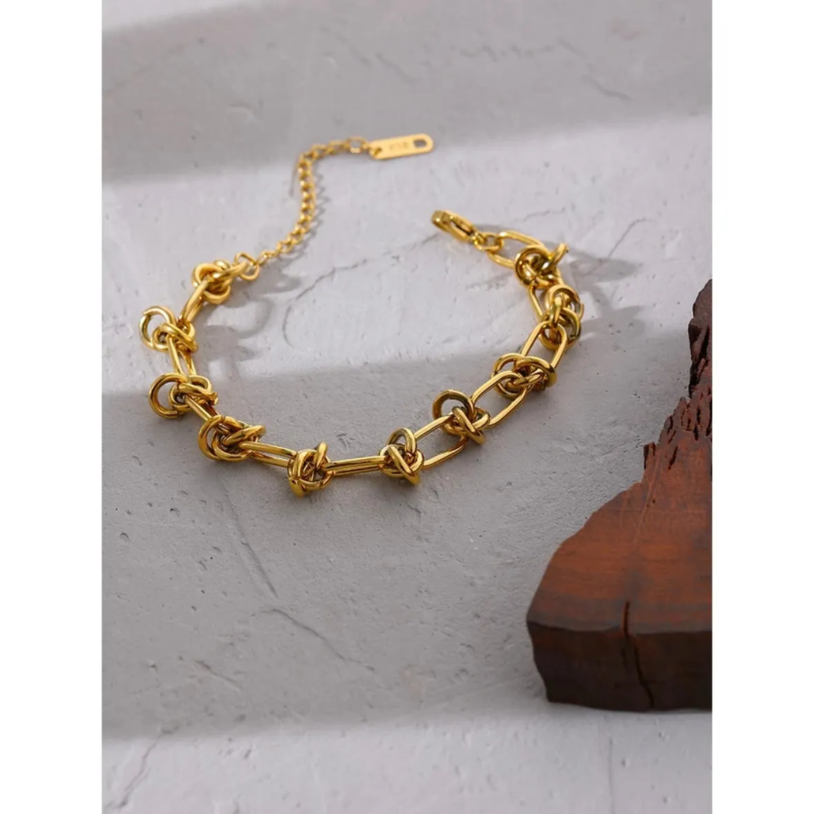 Miami Steel Knot Link Chain Necklace