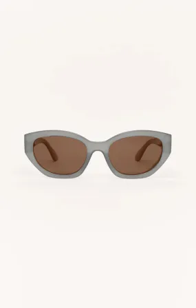 Mirage Sunglasses Pewter/Brown