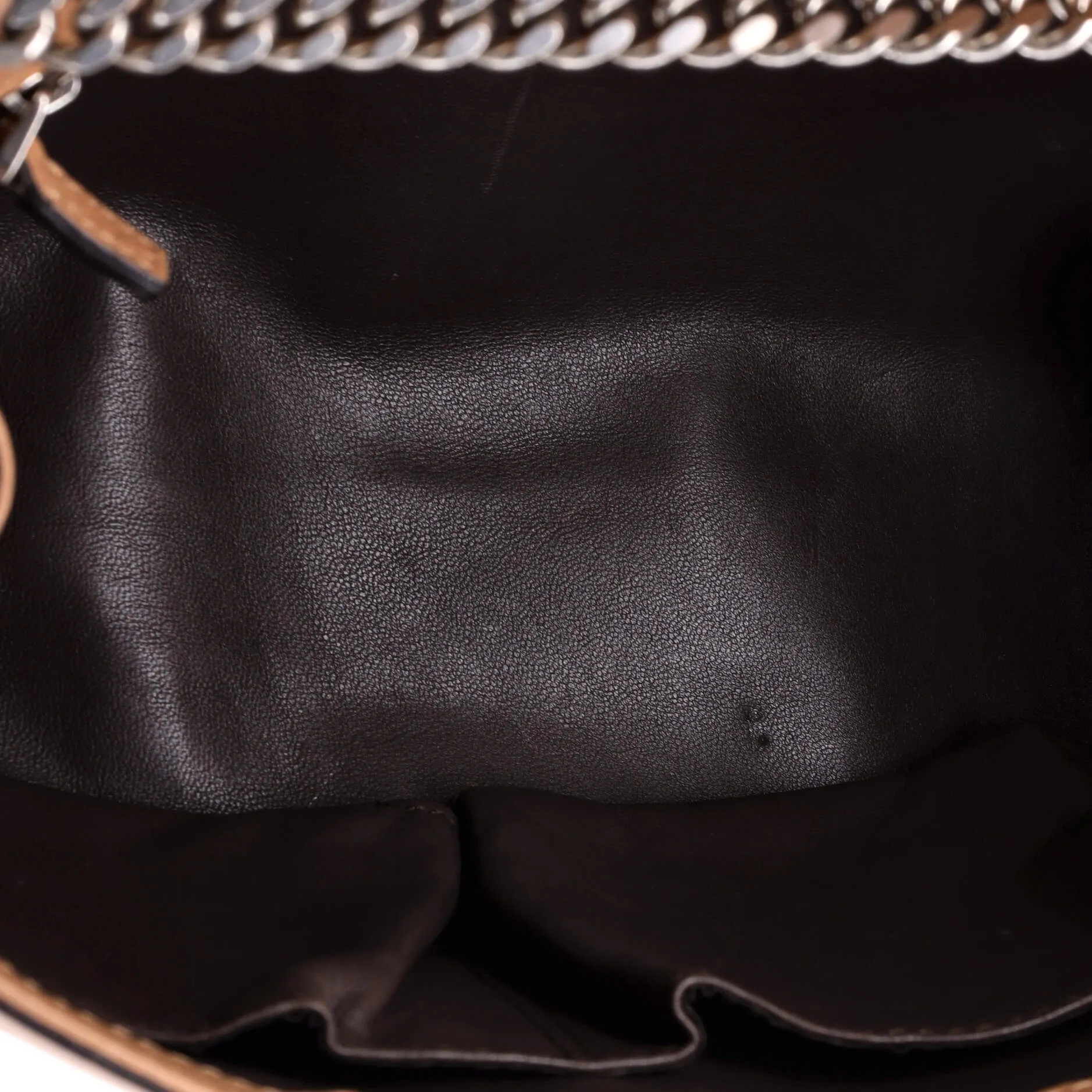 Miss Bamboo Shoulder Bag Studded Leather Medium
