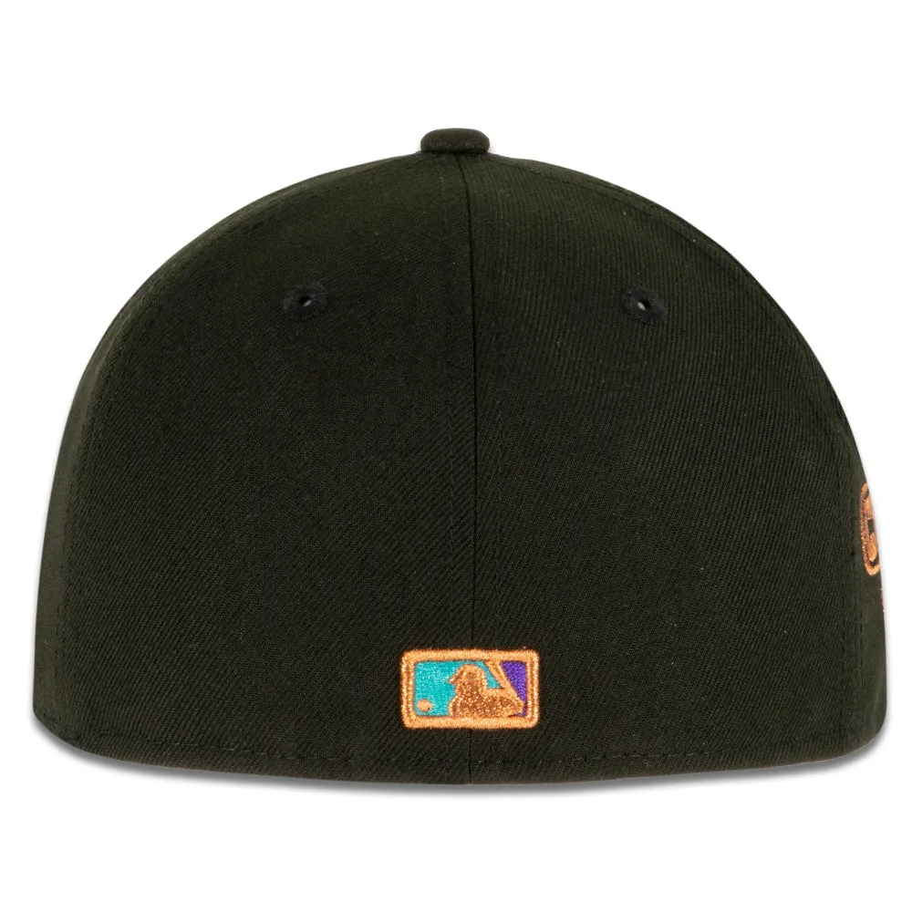 MLB Arizona Diamondbacks New Era Cooperstown Southwest 59FIFTY Fitted Hat - Black