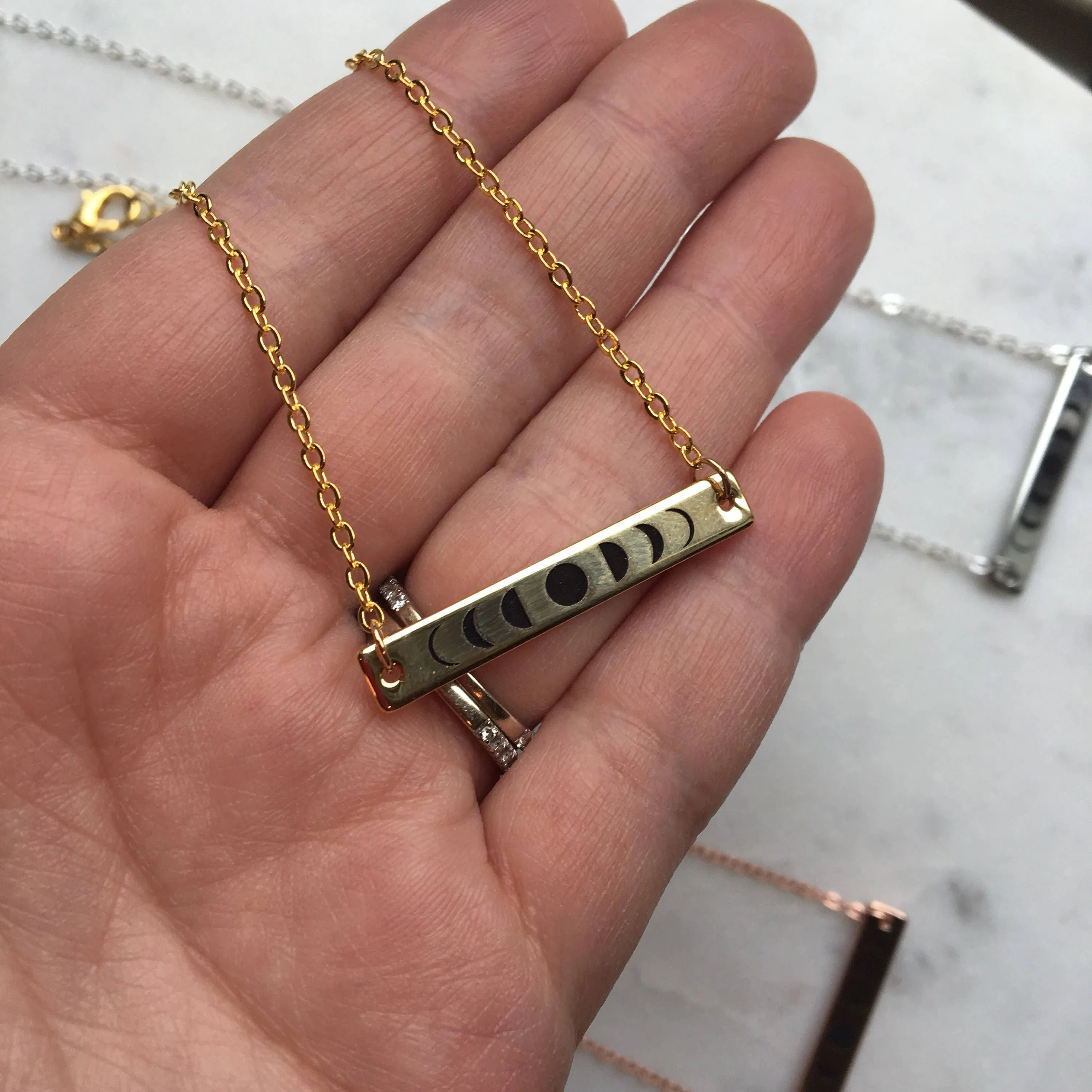 Moon Phase Necklace