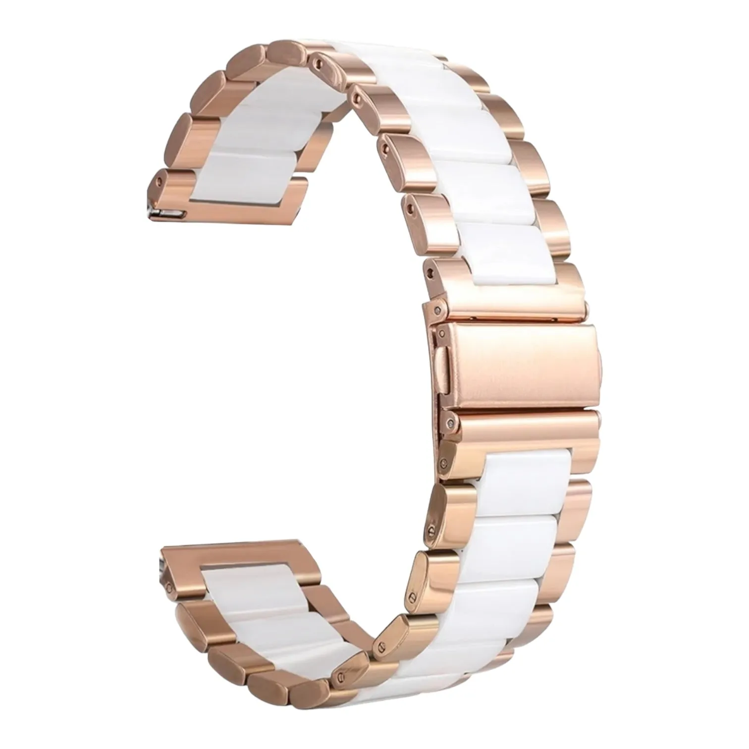 Mountblanc 22mm Range Stainless Steel Link Watch Strap