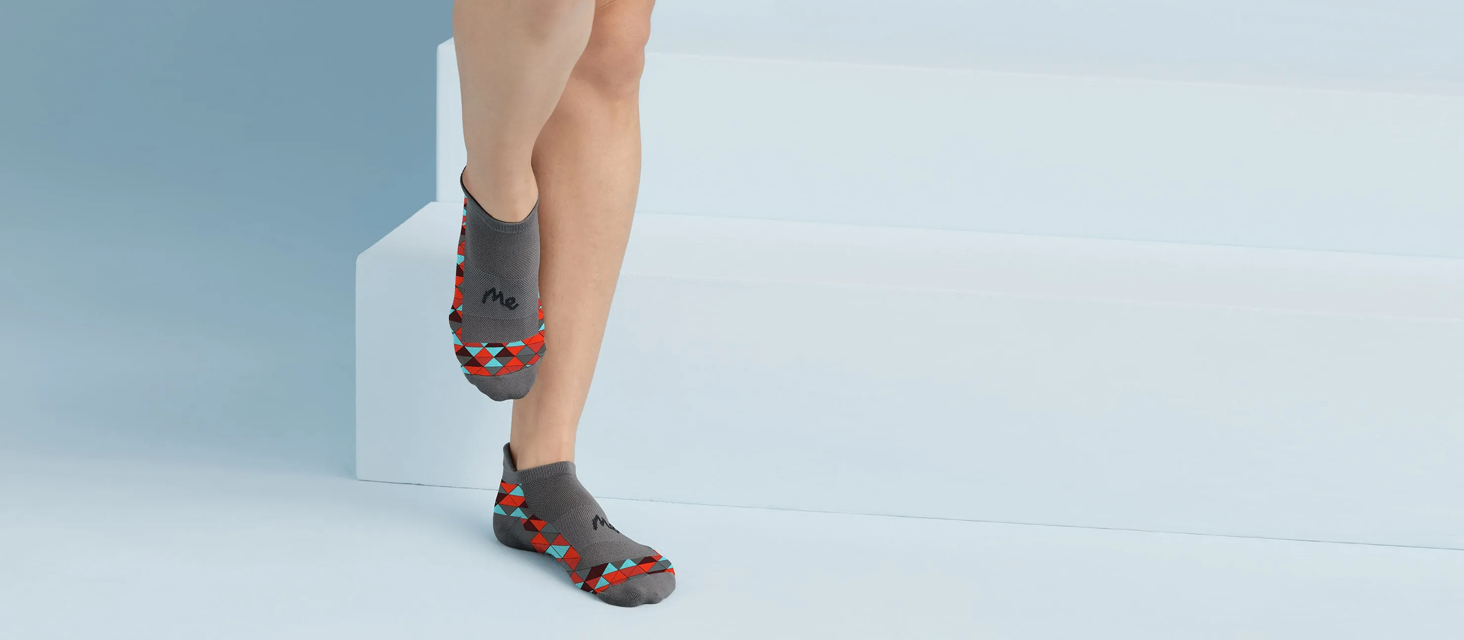 MoveMe Crew Sock | Kaleidoscope