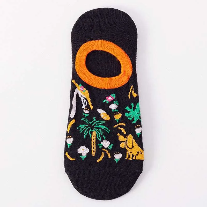 Mox Low Cut Novelty No Show Socks Series for Unisex