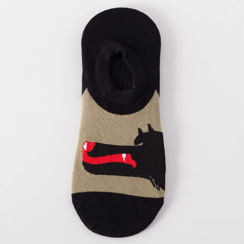 Mox Low Cut Novelty No Show Socks Series for Unisex