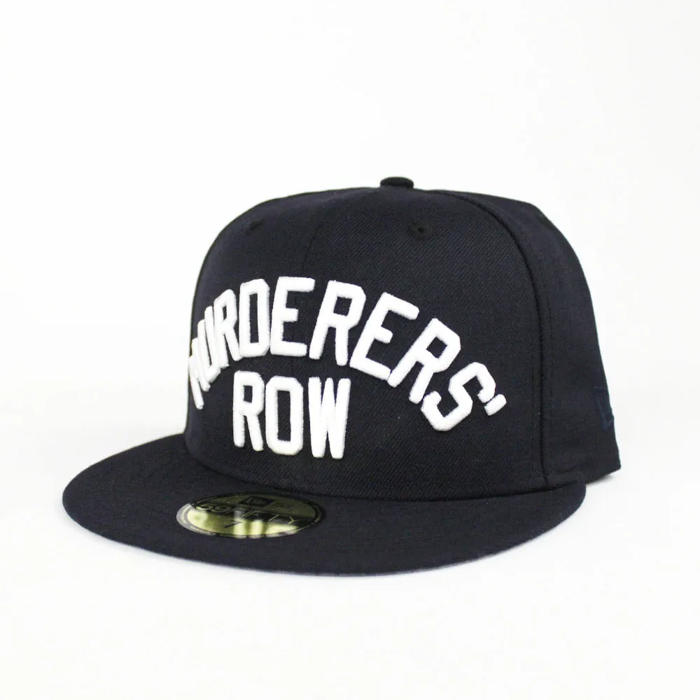 MURDERERS ROW New York Yankees New Era 59Fifty Fitted Hat (Navy Gray Under Brim)