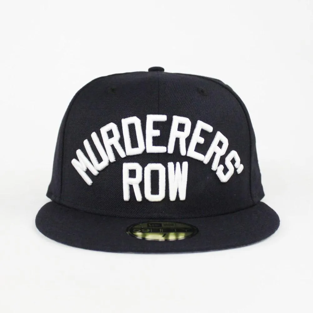 MURDERERS ROW New York Yankees New Era 59Fifty Fitted Hat (Navy Gray Under Brim)