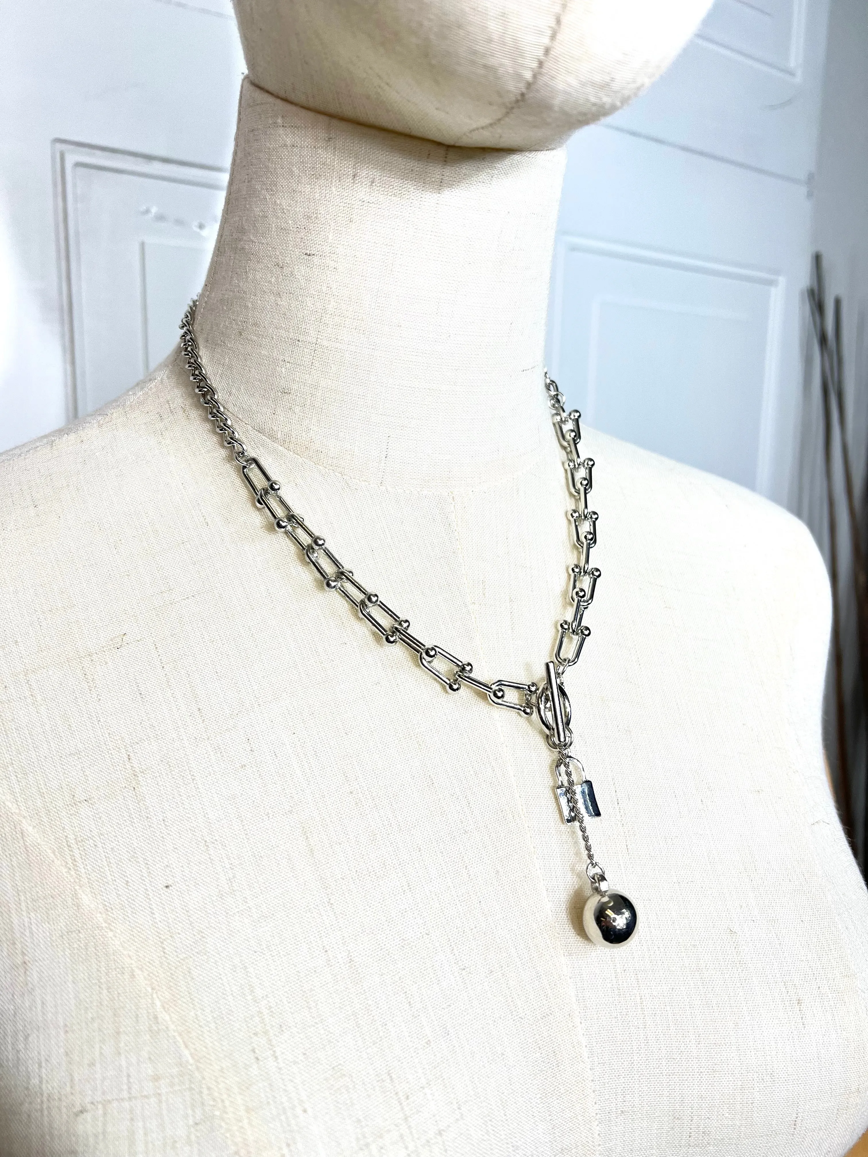 Nathalia Chunky Charms Necklace