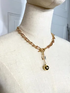 Nathalia Chunky Charms Necklace