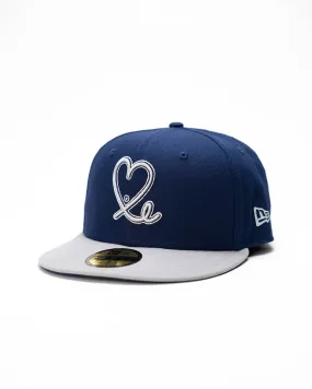 Navy / Silver  1LoveIE New Era 59FIFTY Fitted Cap