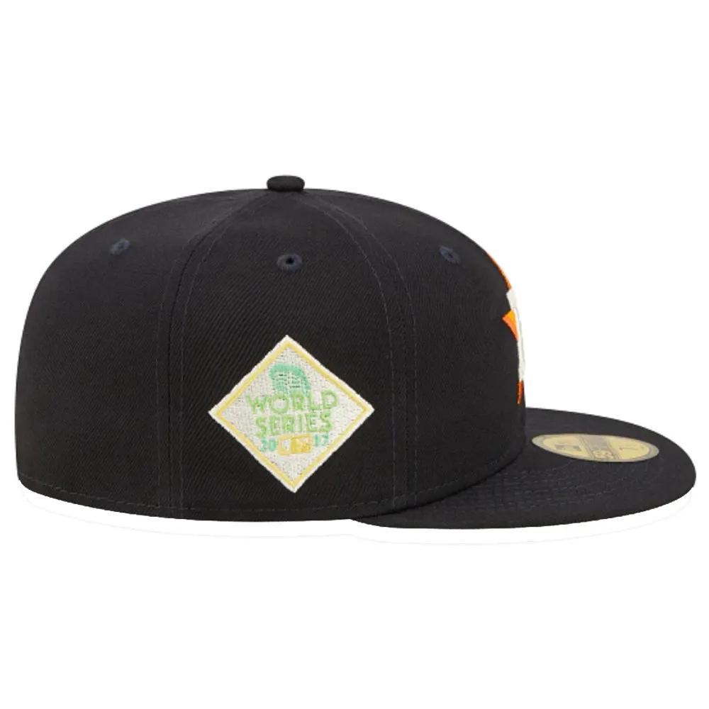 New Era Hat 5950 Houston Astros Fitted Citrus Pop 5950 Day