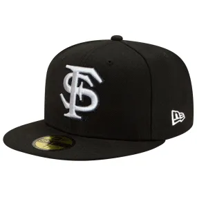 New Era Interlocking FS/Spear 59Fifty Fitted Cap - Black