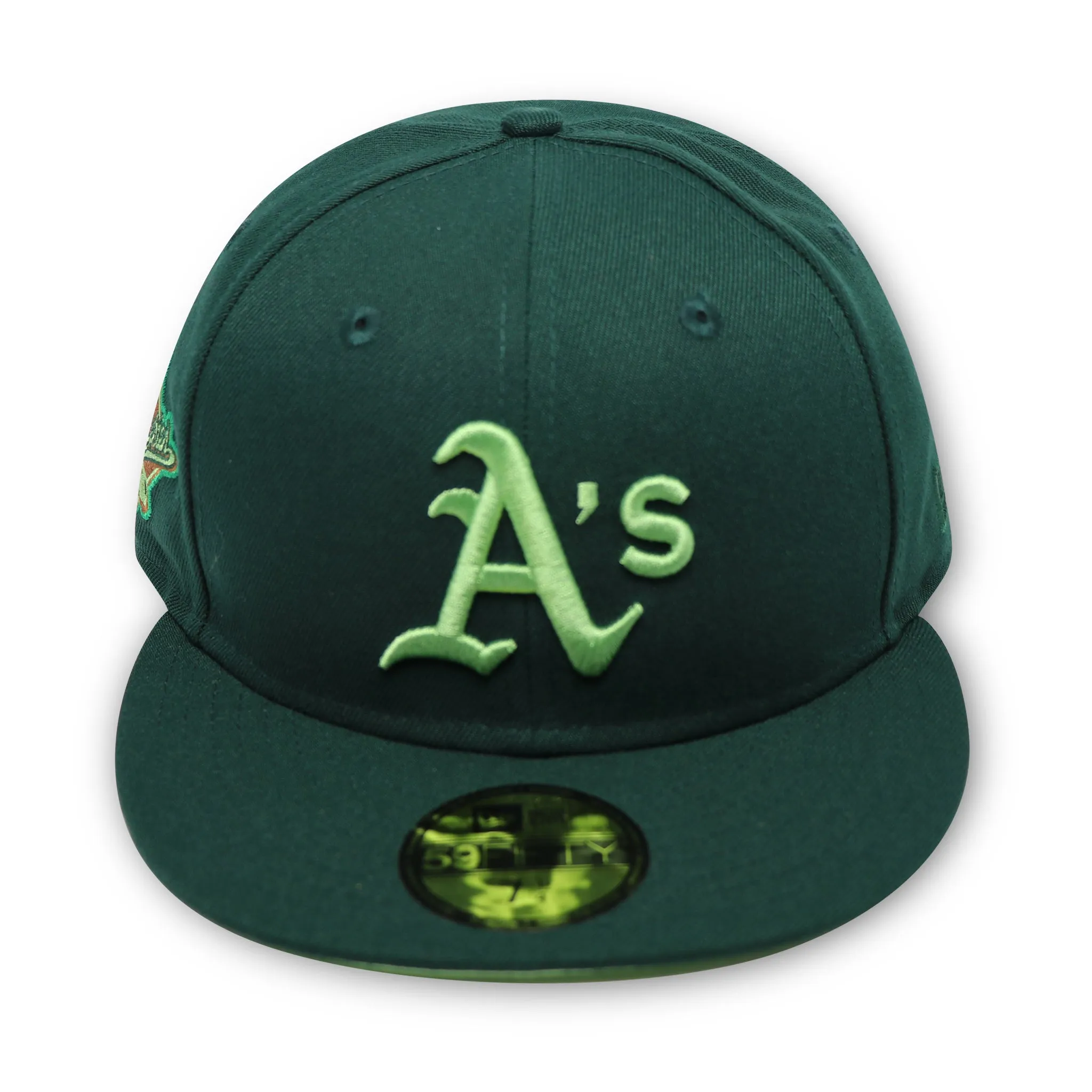 OAKLAND ATHLETICS (GREEN) "1989 WORLD SERIES" NEW ERA 59FIFTY FITTED