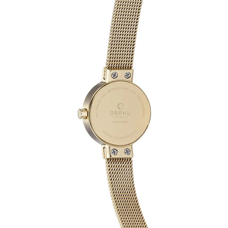 Obaku Spire Gold Women's Wristwatch