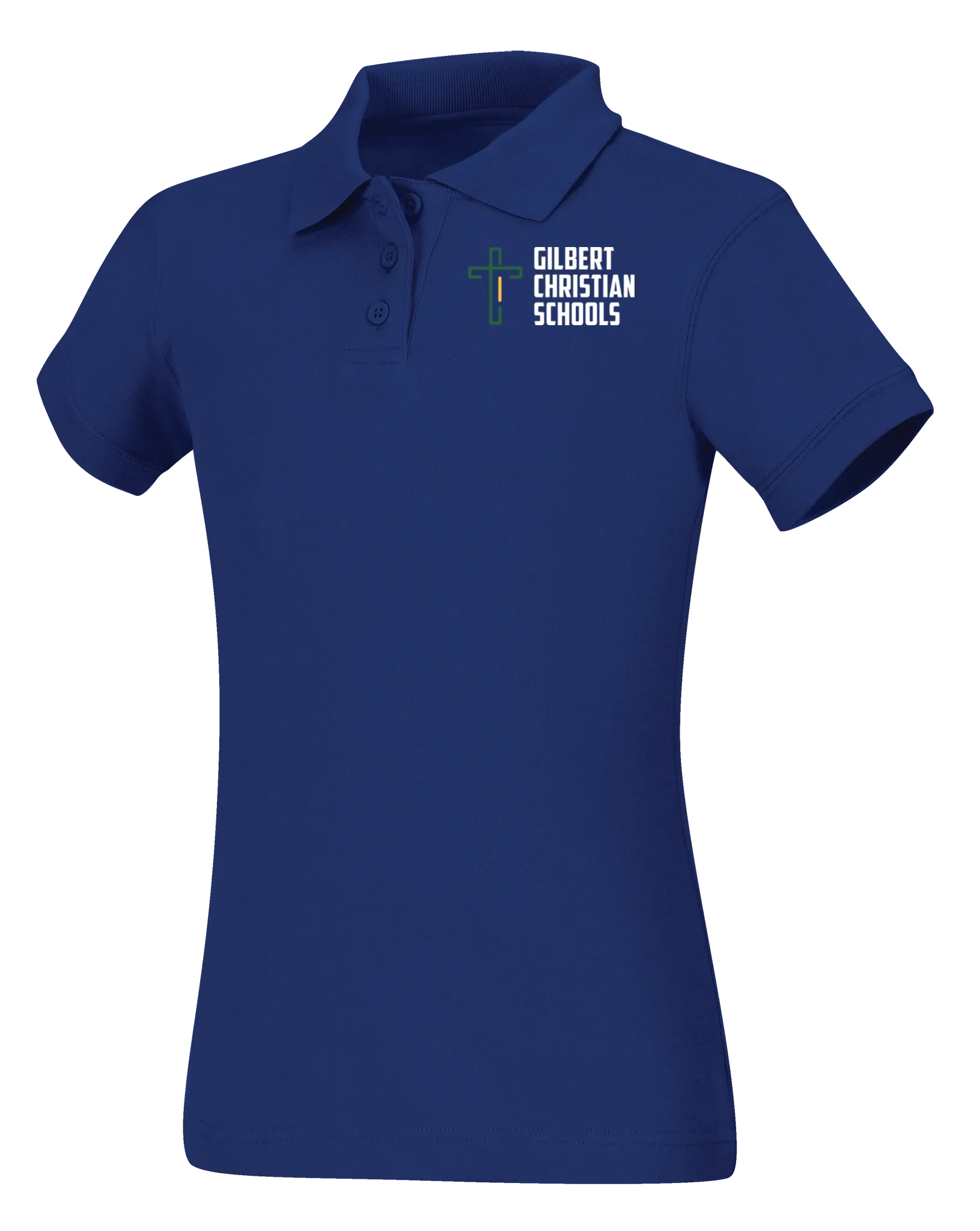 OLD Fit Juniors Short Sleeve Fitted Interlock Polo
