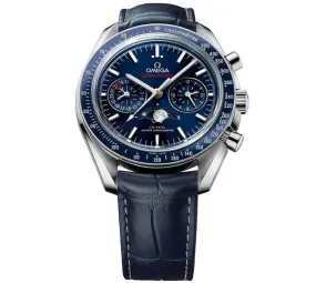 Omega Speedmaster Two Counters MoonPhase Stainless steel & Ceramic Men's Watch