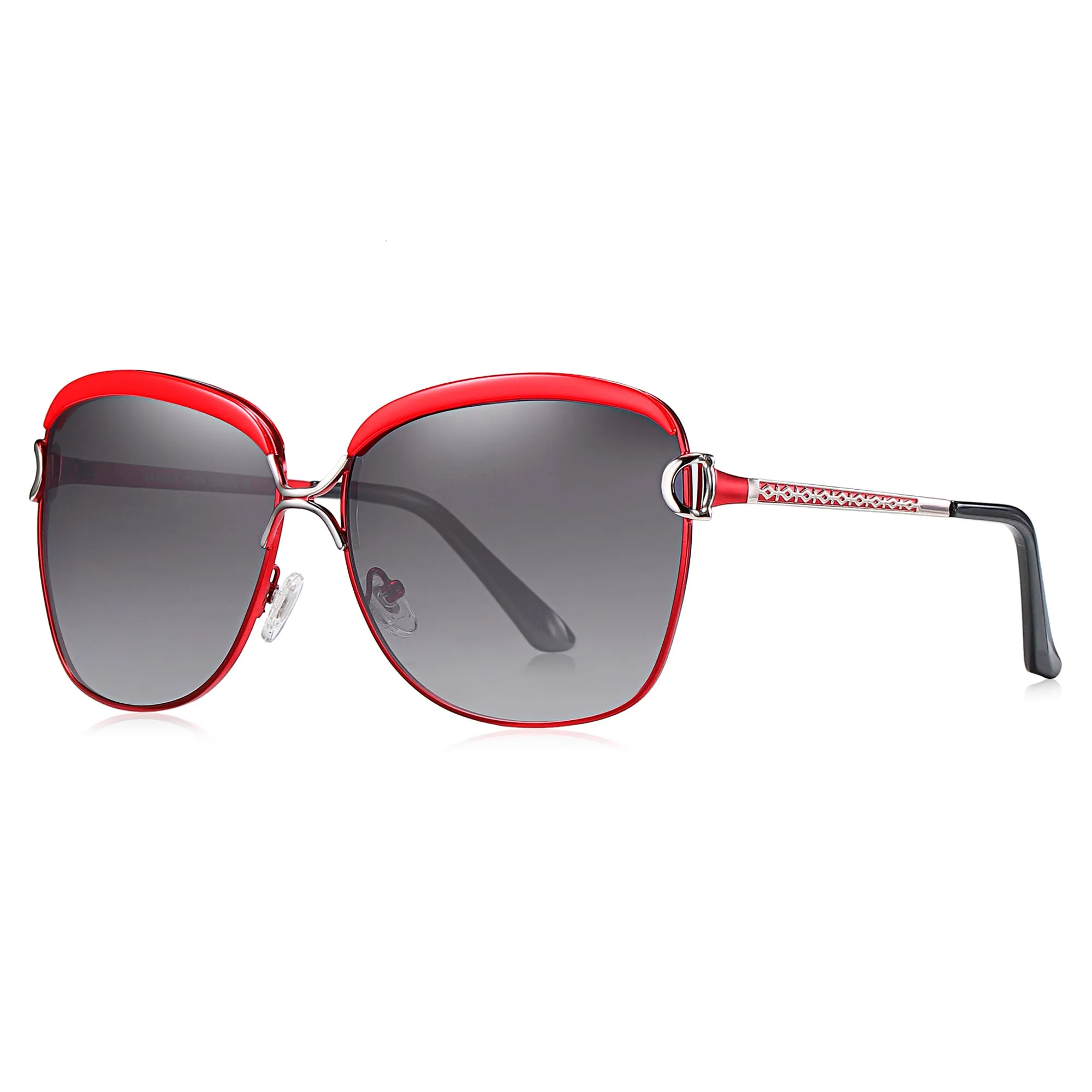 Oversized Women Sunglasses Polarized with Gradient Lens 8712