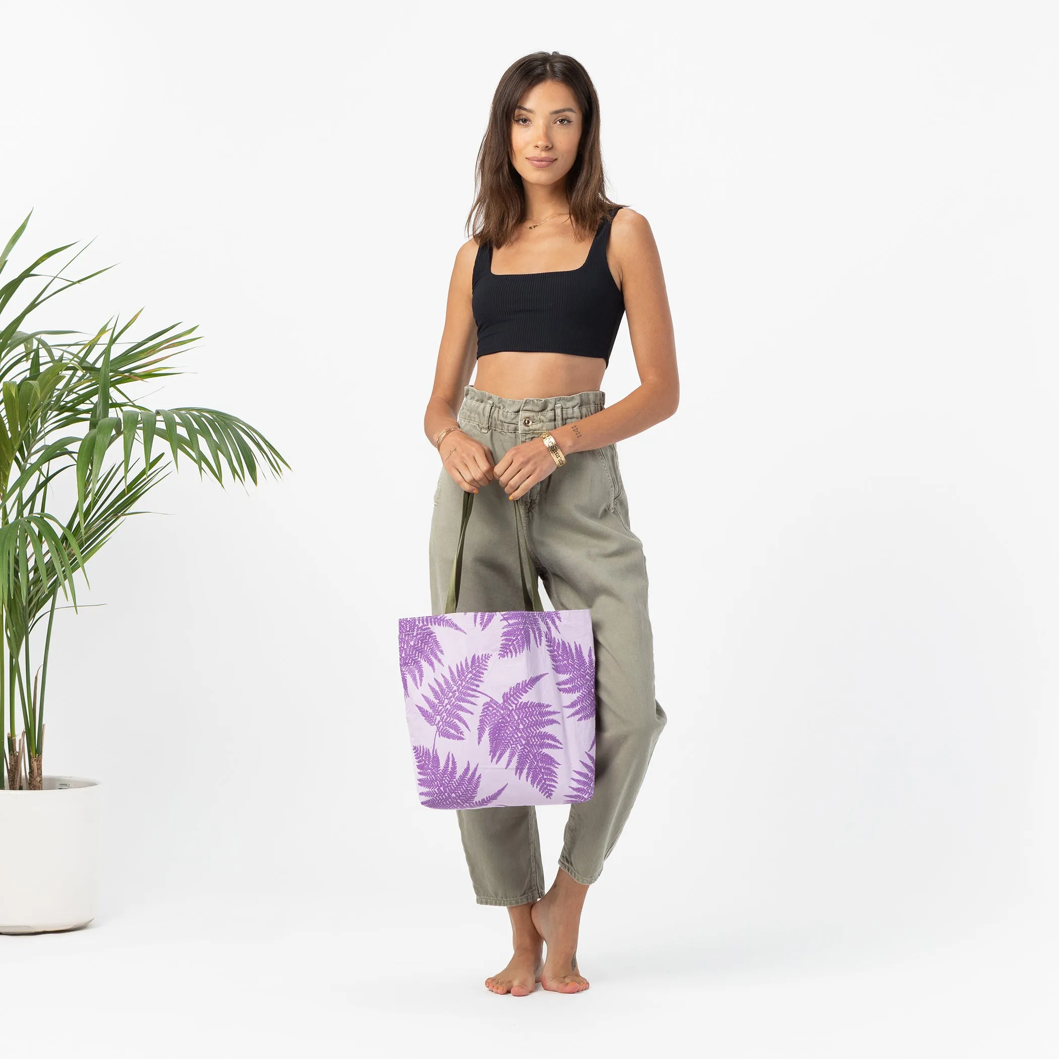 Palapalai Reversible Tote / Lilac