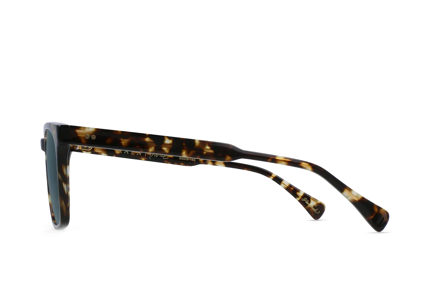 Pierce - Brindle Tortoise_Green Polarized