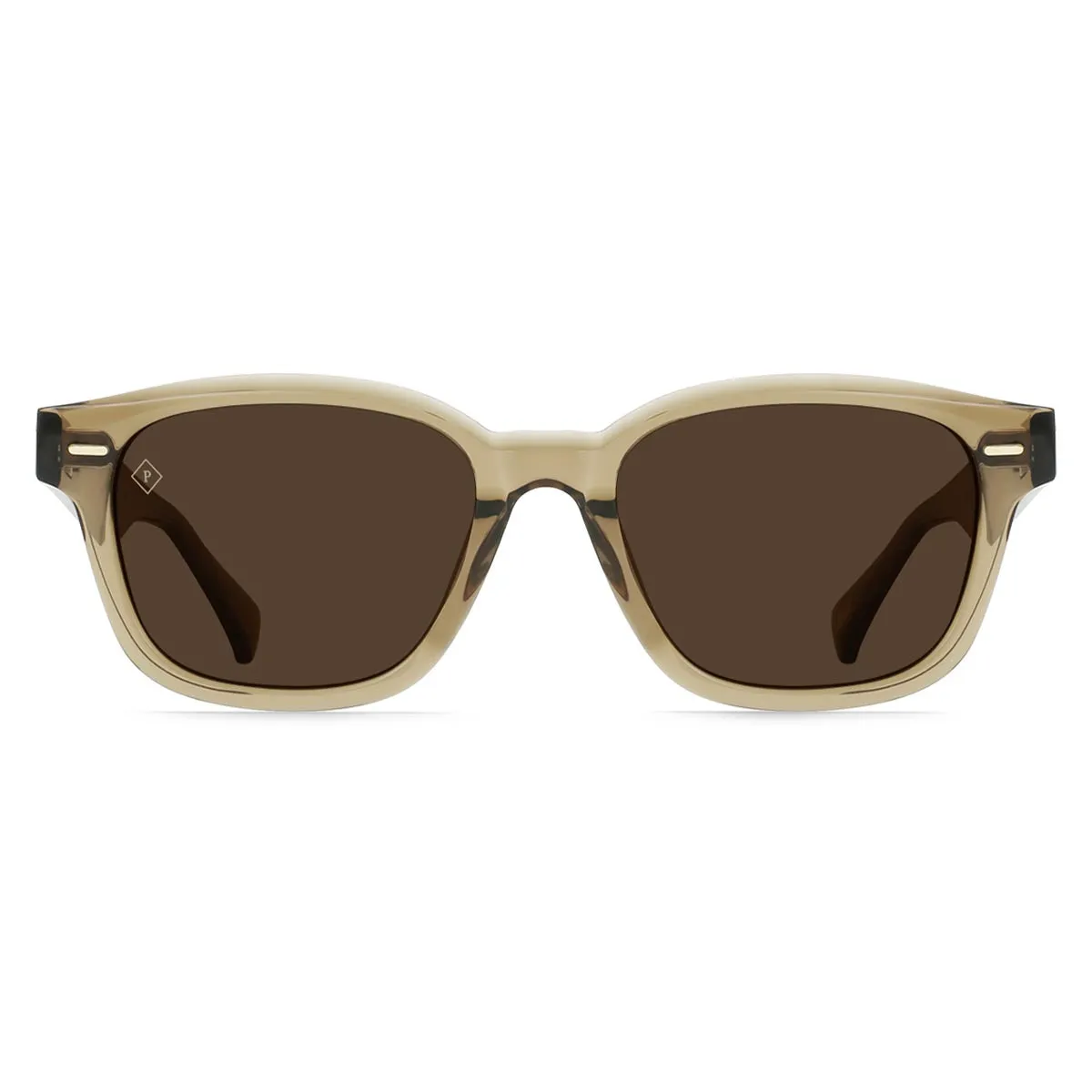 Raen Carby 53 Sunglasses - Ghost/Vibrant Brown Polarized