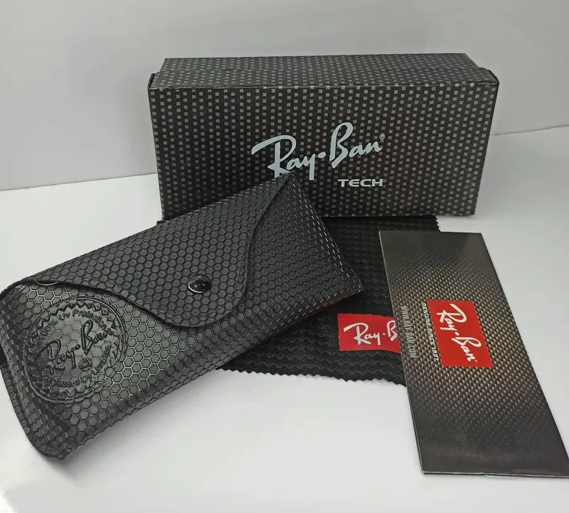 Ray Ban - SG317 - Black - Brand Box - Glass Lens - Premium Sunglass