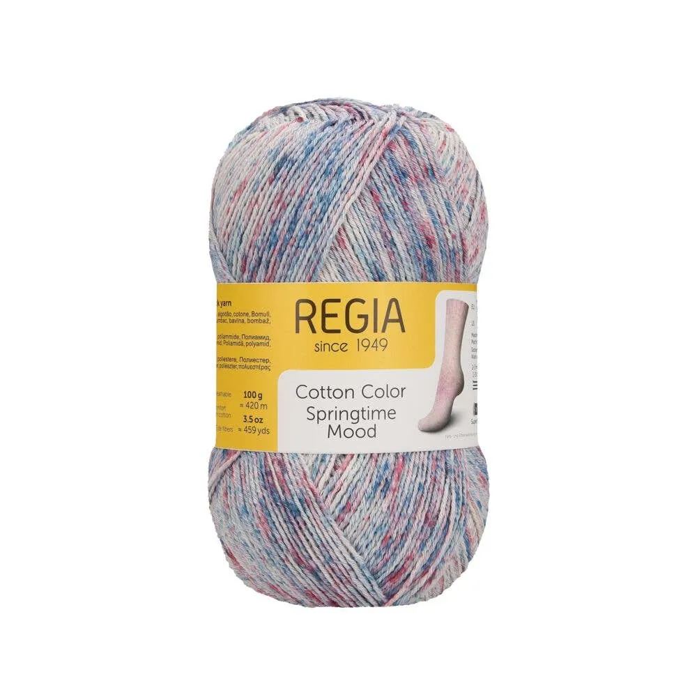 REGIA Color Cotton Sock Wool