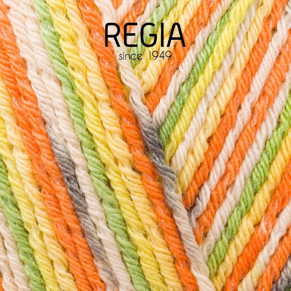REGIA Color Cotton Sock Wool