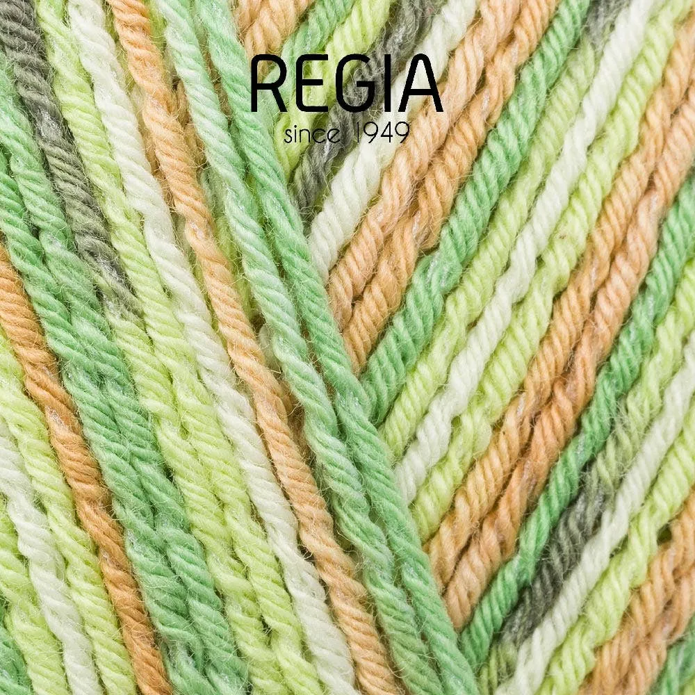 REGIA Color Cotton Sock Wool