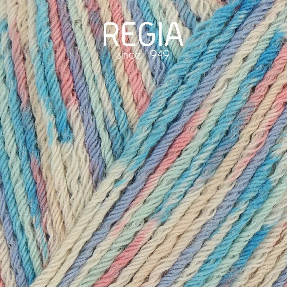 REGIA Color Cotton Sock Wool