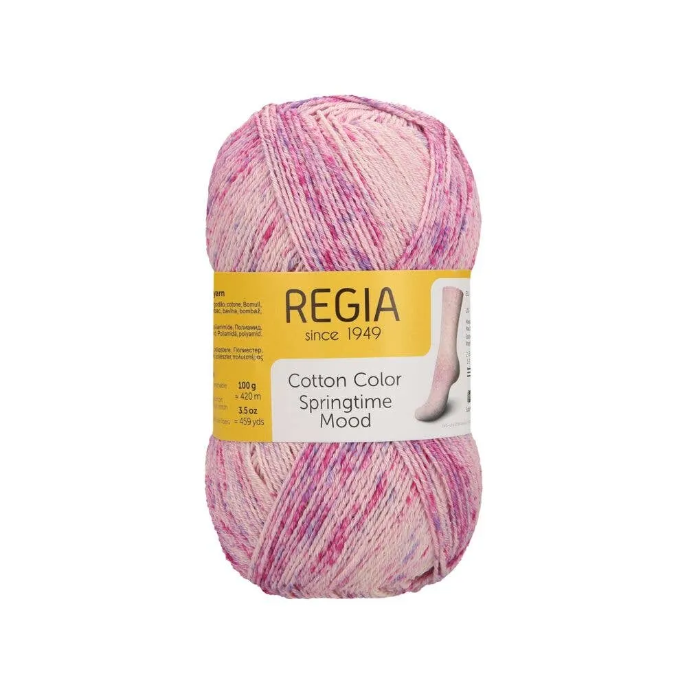 REGIA Color Cotton Sock Wool