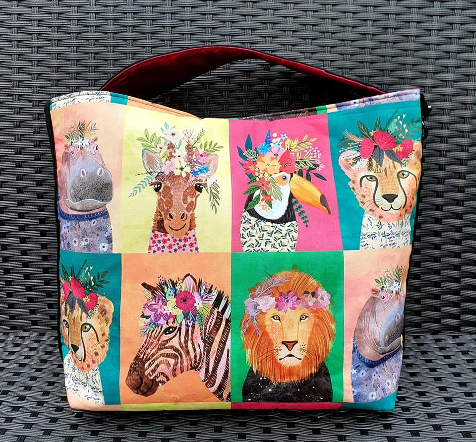 Reversible Hobo Bag Paper Pattern