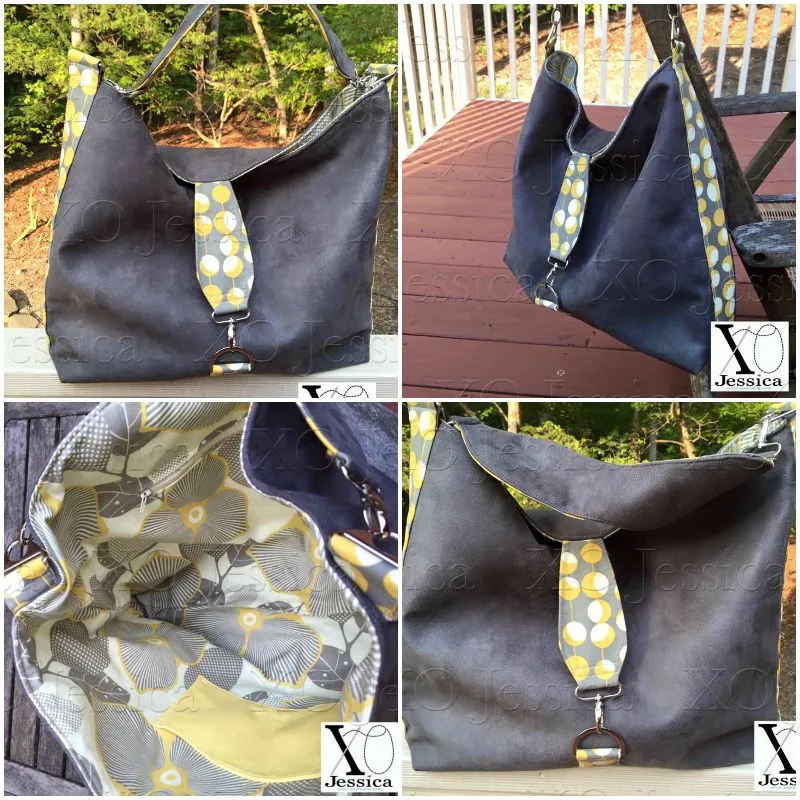 Reversible Hobo Bag Paper Pattern