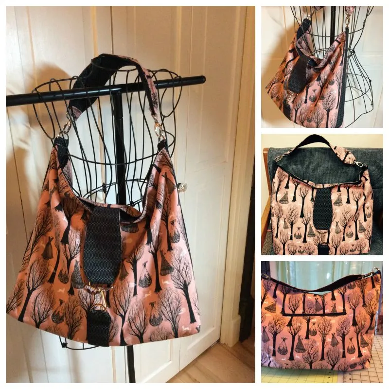 Reversible Hobo Bag Paper Pattern