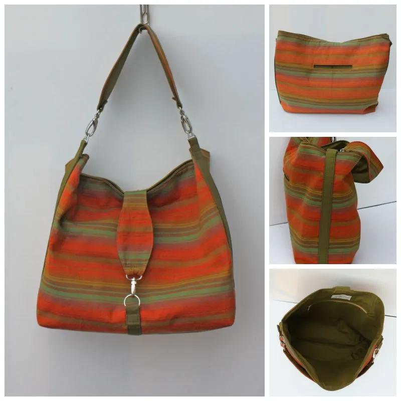 Reversible Hobo Bag Paper Pattern