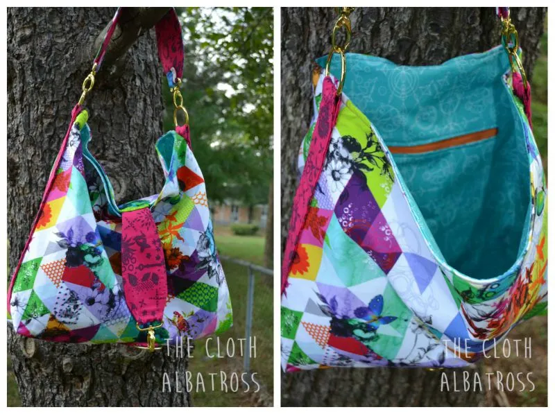 Reversible Hobo Bag Paper Pattern