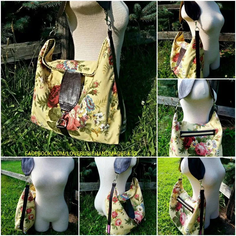 Reversible Hobo Bag Paper Pattern