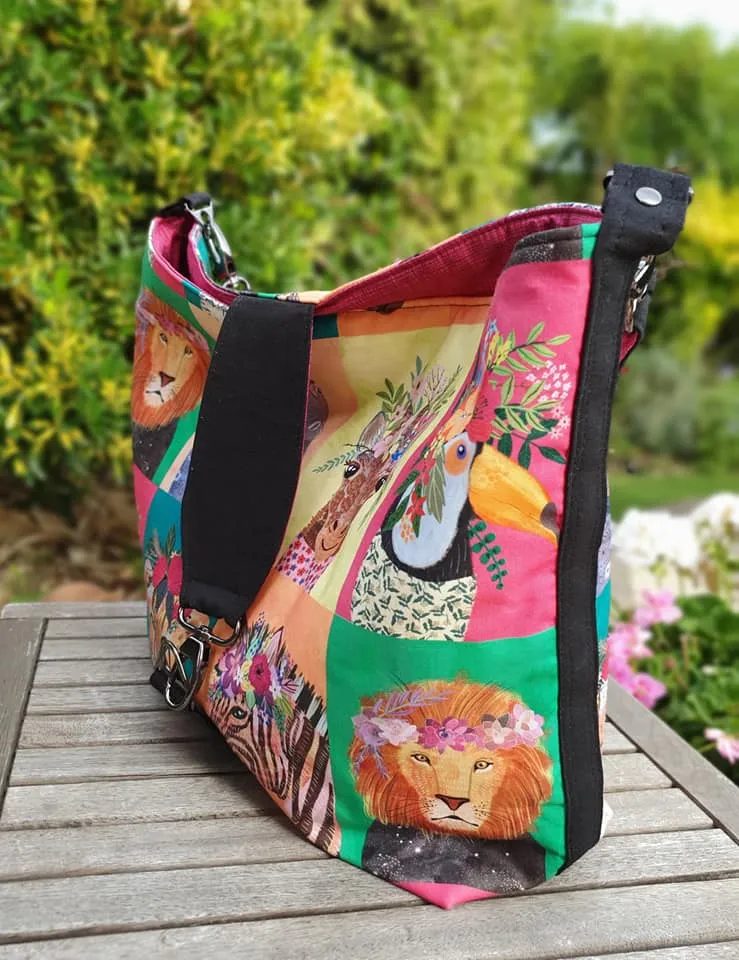 Reversible Hobo Bag Paper Pattern